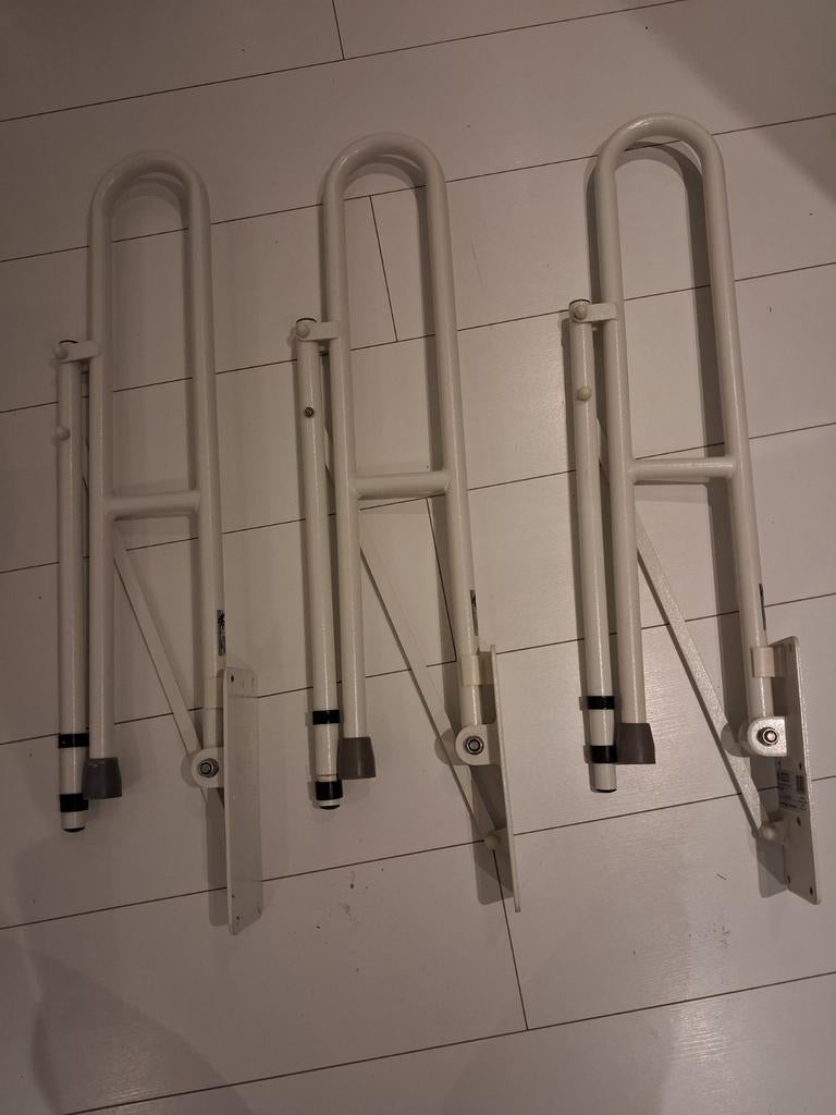 Wc beugels met poot , 3 stuks., Ophalen