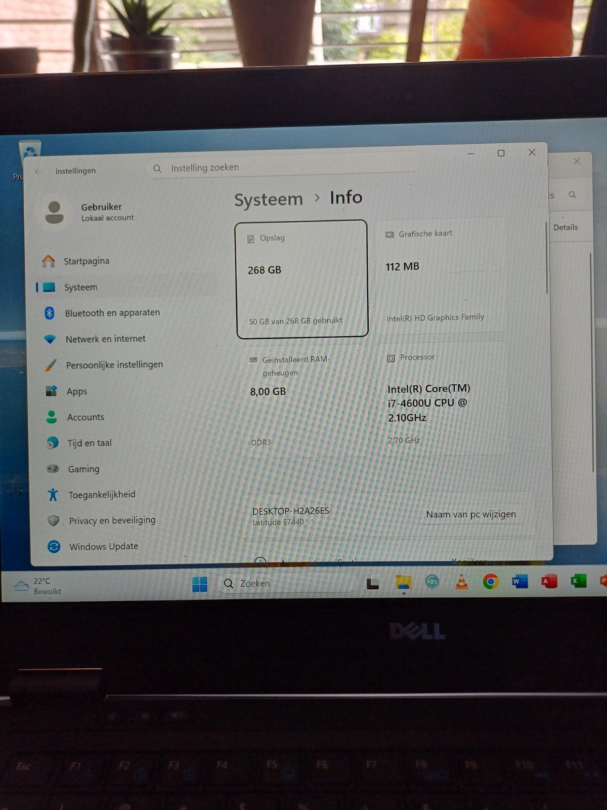 Dell Latitude E7440 14"  i 7, Ophalen of Verzenden, Zo goed als nieuw, 14 inch, 2 tot 3 Ghz