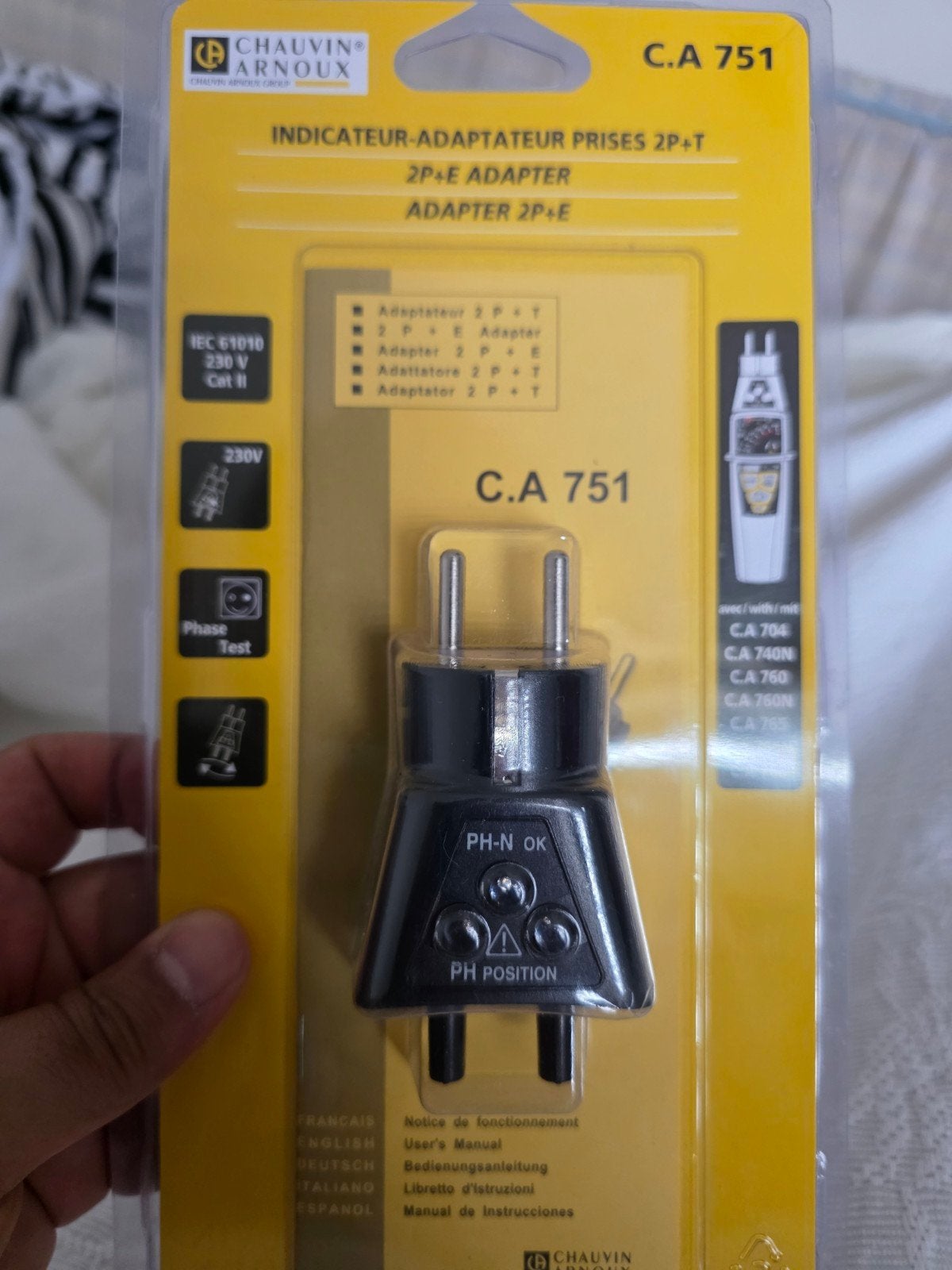 indicateur adaptateur, Ophalen of Verzenden