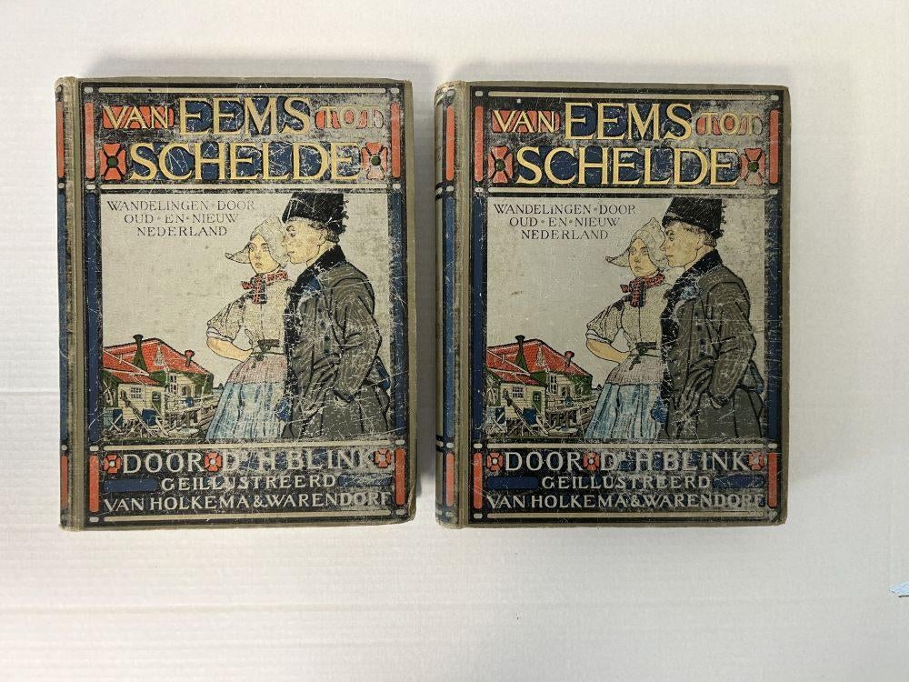 2 boeken "Van Eems tot Schelde - 1906-1906", Boeken, Partijen en Verzamelingen, Ophalen of Verzenden, Gelezen, School, Studie en Wetenschap