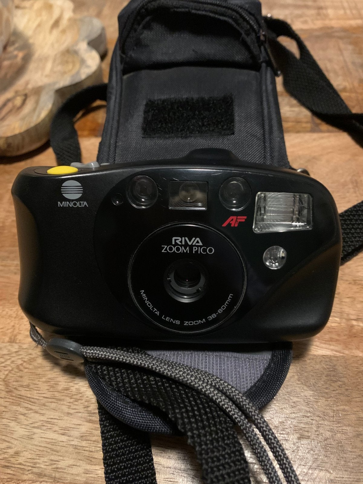 MINOLTA RIVA ZOOM PICO, Ophalen of Verzenden, Zo goed als nieuw, Compact, Minolta
