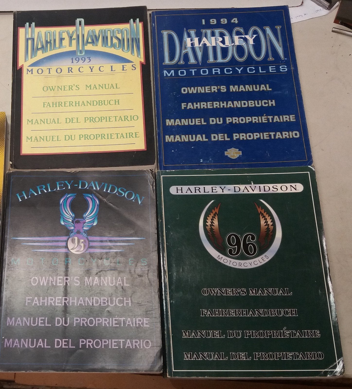 Owner's manuals Harley Davidson., Verzenden, Harley-Davidson of Buell