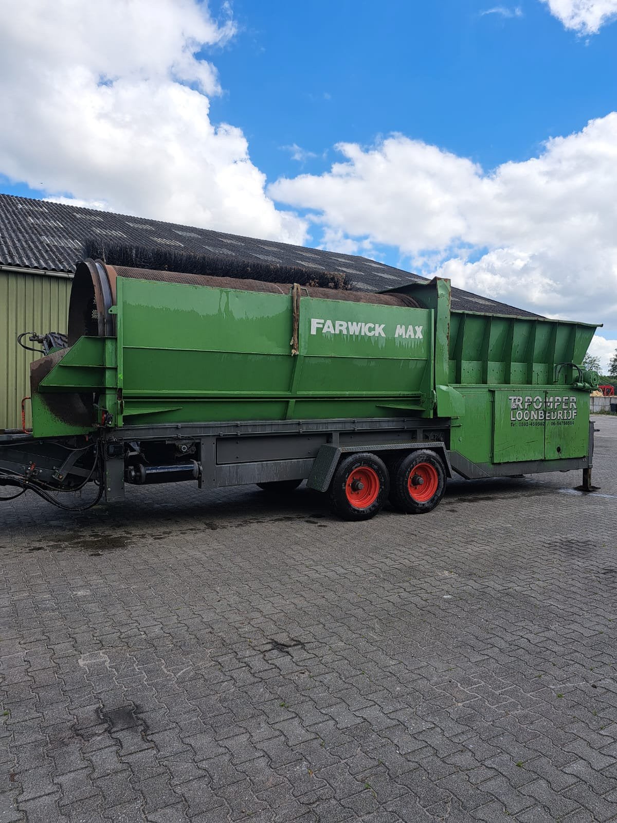 Professionele Grondzeef / Trommelzeef - Farwick, Ophalen of Verzenden