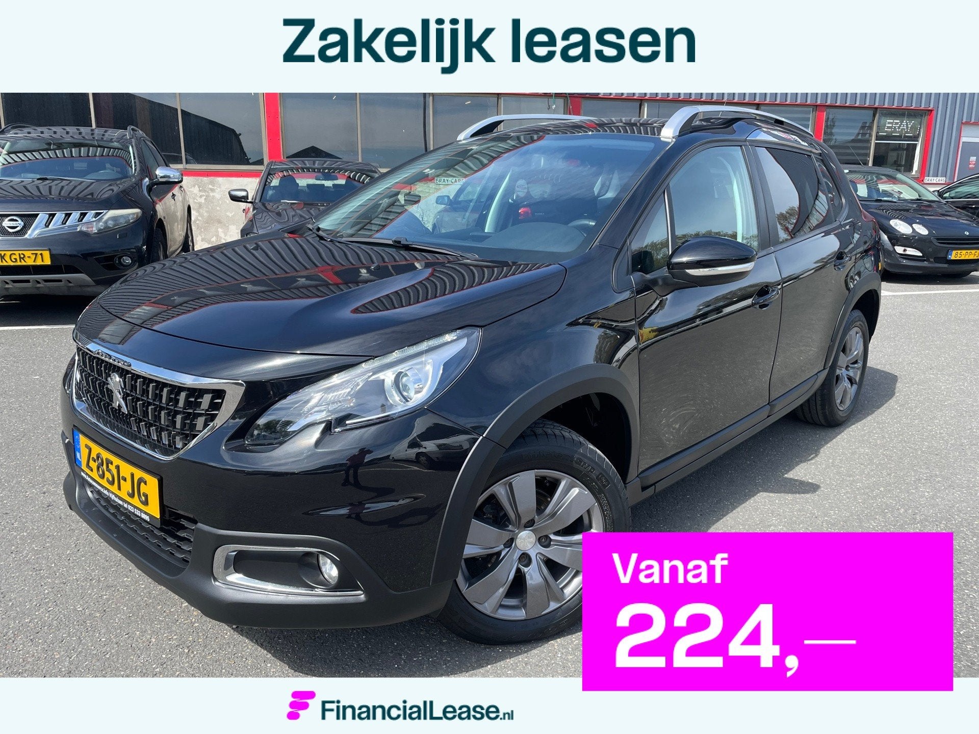 Peugeot 2008 1.2 PureTech Allure / LAGE KM / AIRCO /SP VLG /, Voorwielaandrijving, Stof, Gebruikt, 1199 cc