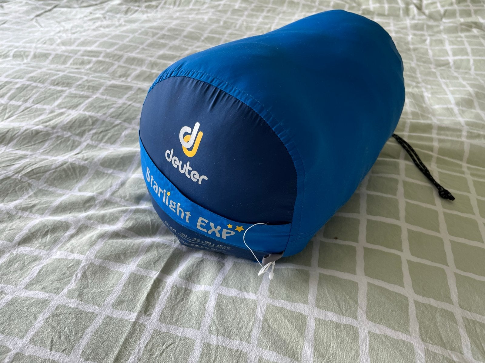 Deuter Starlight EXP kinder slaapzak tot 170cm, Caravans en Kamperen, Ophalen of Verzenden, Zo goed als nieuw