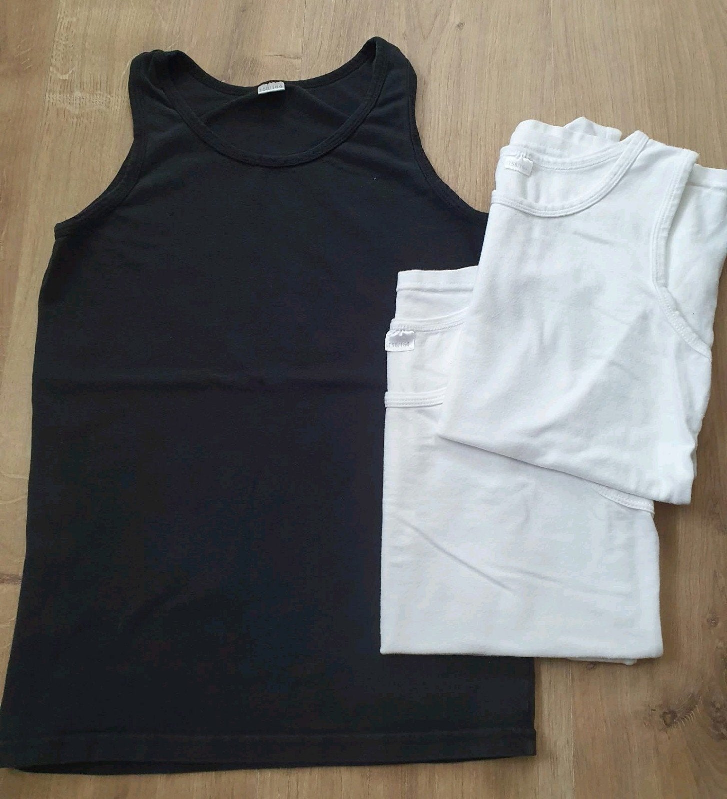 3x onderhemd zonder mouw 158, Ophalen of Verzenden, Meisje