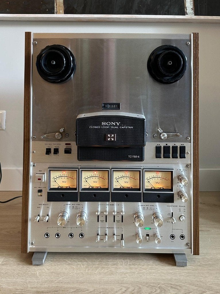 ​Sony TC-788-4 Quadradial Tape Deck - Werkend, Audio, Tv en Foto, Bandrecorders, Ophalen, Bandrecorder