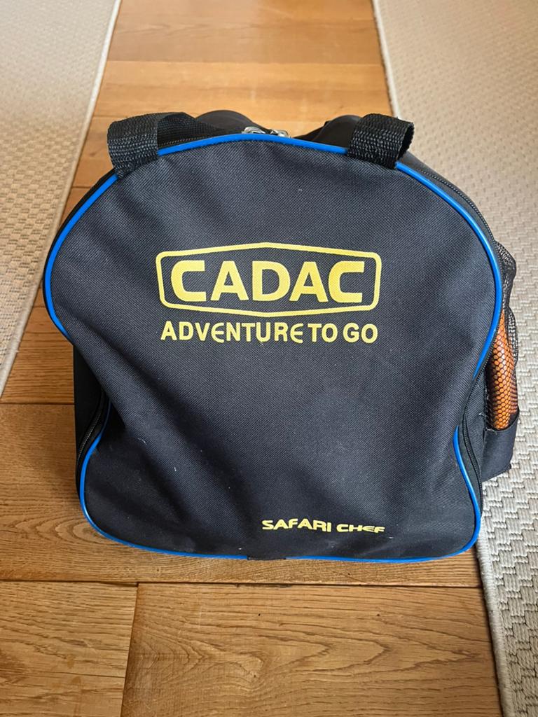 Cadac safari chef skottelbraai met volle gasfles, Ophalen