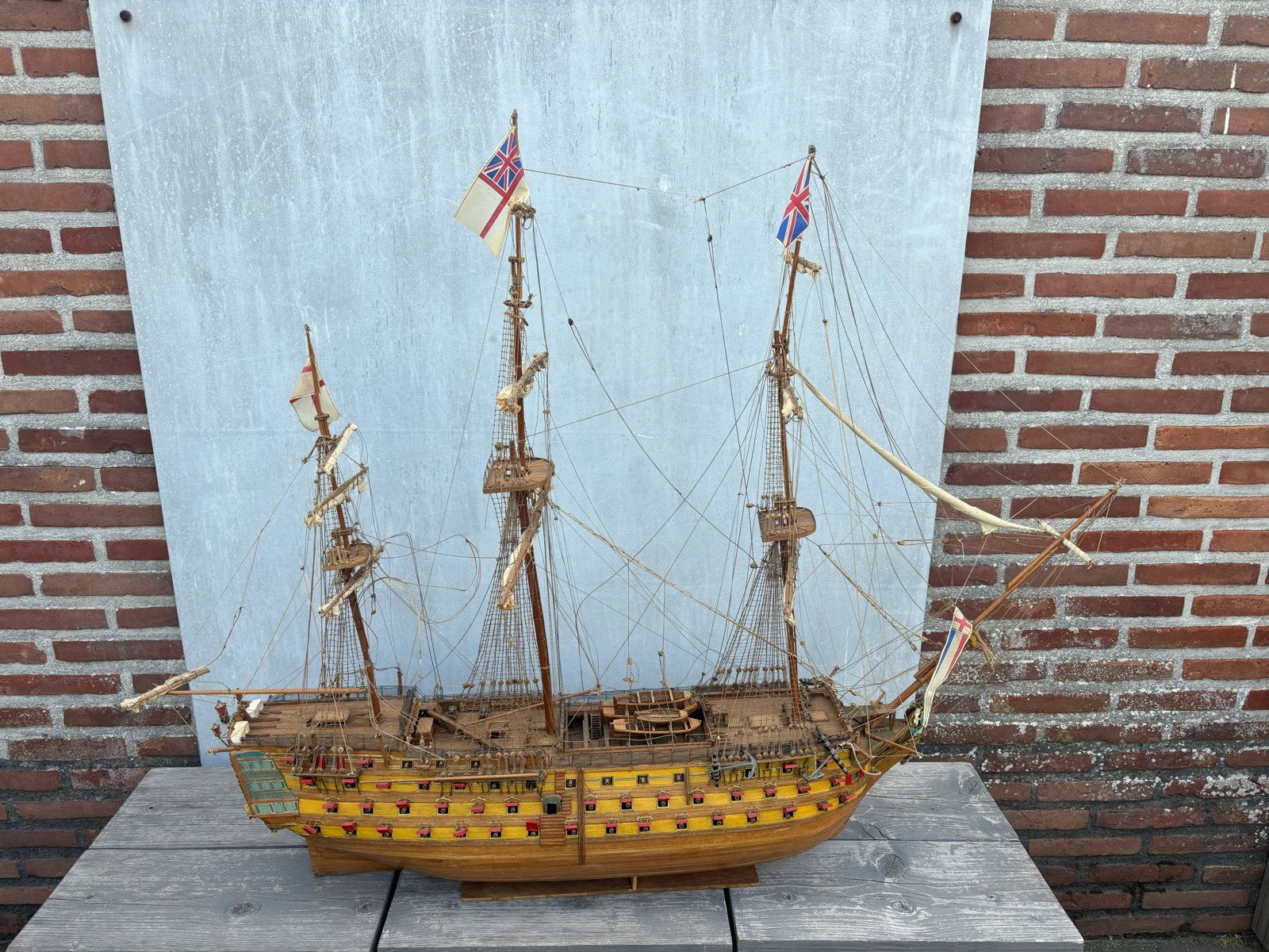 Gedetailleerd scheepsmodel - HMS Victory, Ophalen, Gebruikt