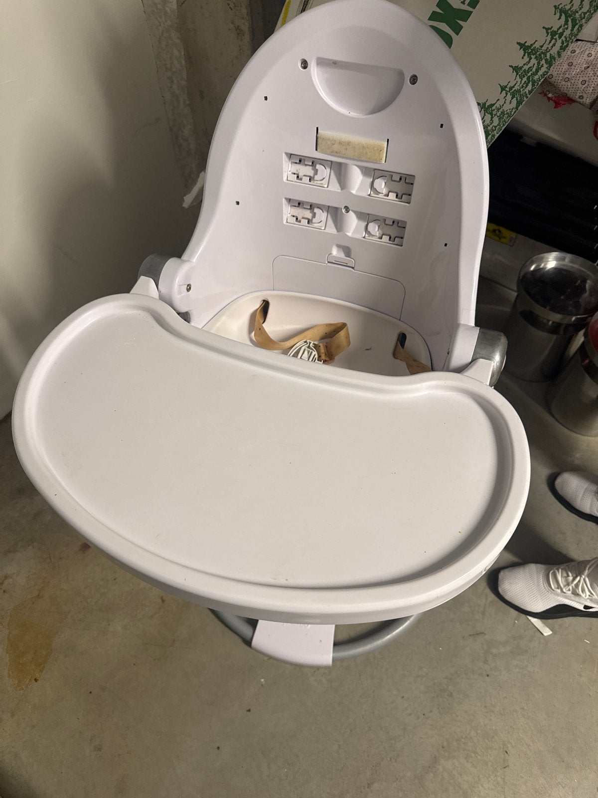 Bloom Fresco kinderstoel met eetblad, Kinderen en Baby's, Kinderstoelen, Ophalen, Gebruikt, Meegroeistoel, Afneembaar eetblad