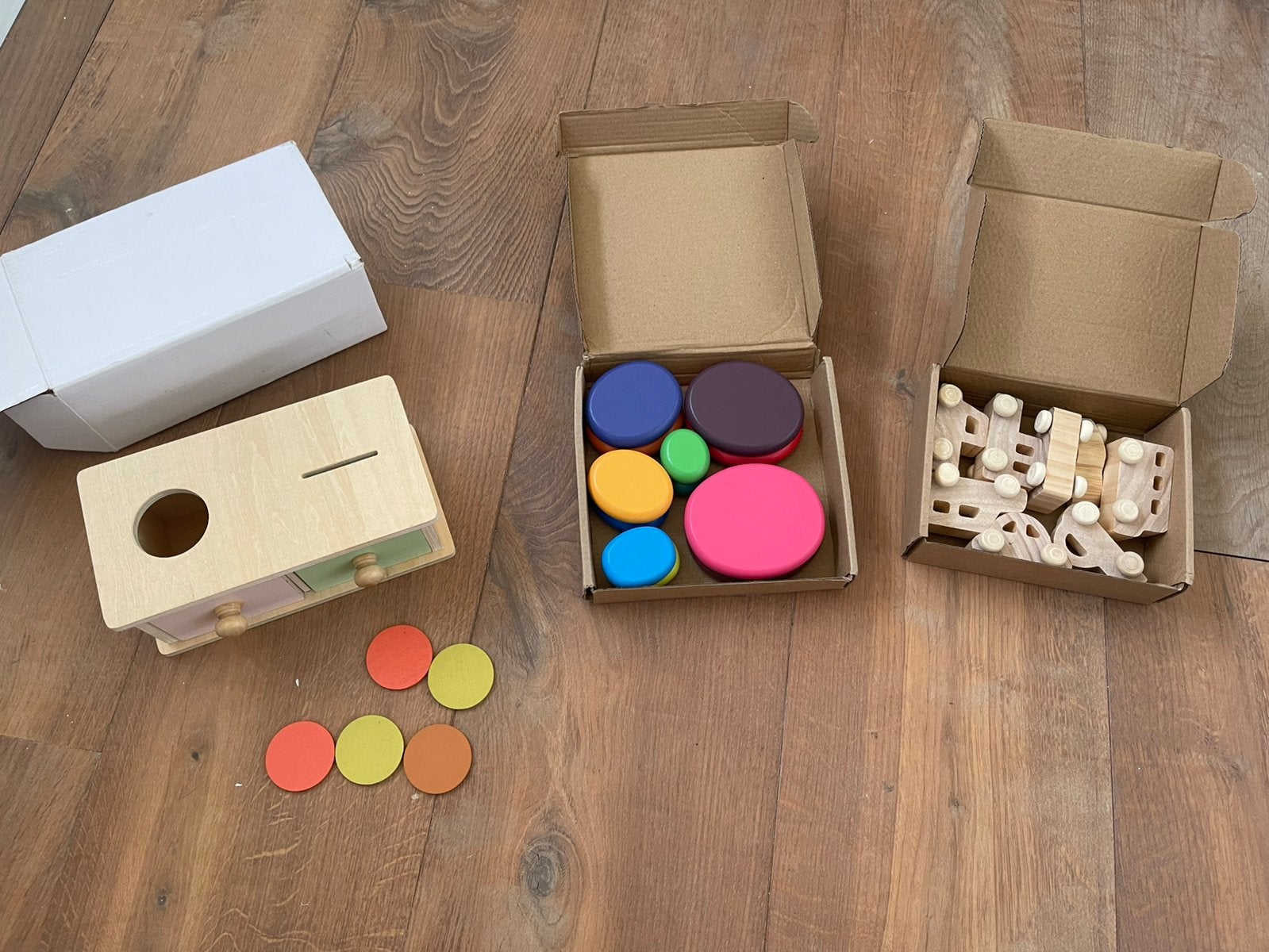 Montessori speelgoed set, Ophalen of Verzenden, Zo goed als nieuw