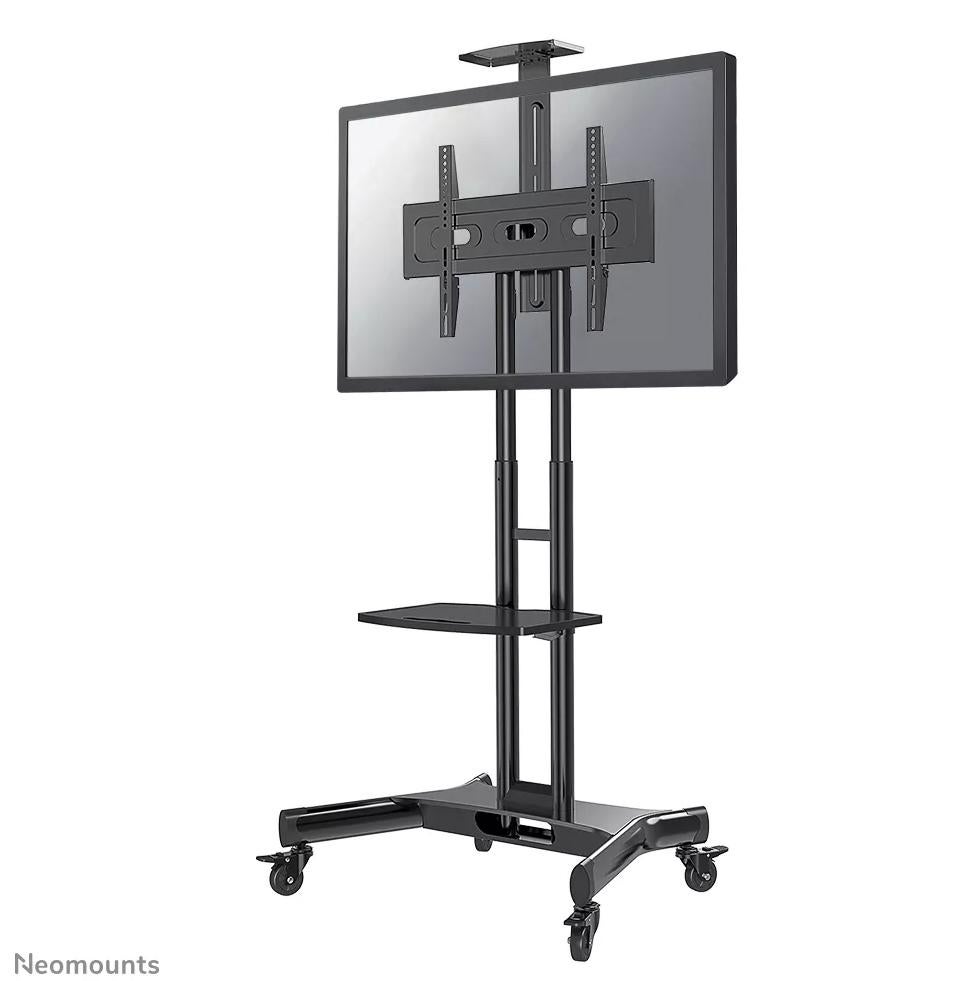 Neomounts M1700BLACK Verrijdbare TV Standaard - 32-75 inch, Ophalen of Verzenden, Zo goed als nieuw