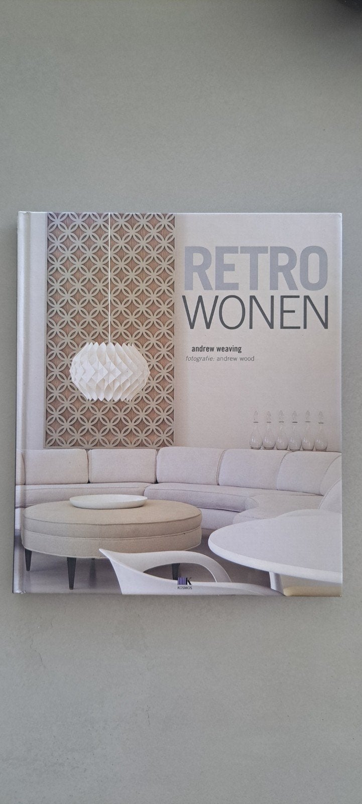 Retro Wonen - Andrew Weaving - Interieur en Design Boek, Boeken, Ophalen of Verzenden, Zo goed als nieuw, Andrew Weaving, Interieur en Design