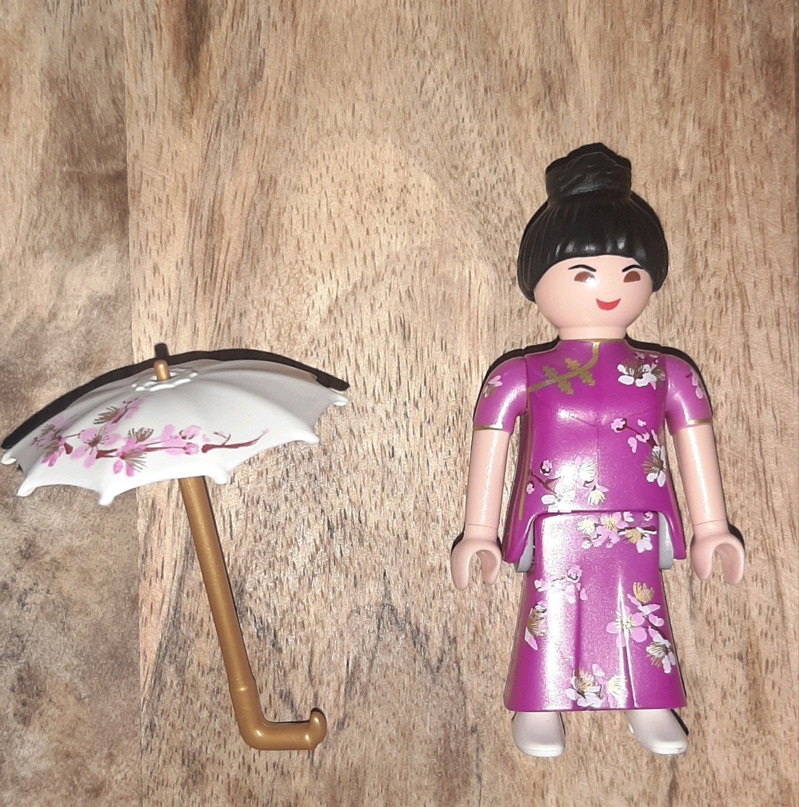 Playmobil geisha, Ophalen of Verzenden, Zo goed als nieuw, Complete set, Figuren
