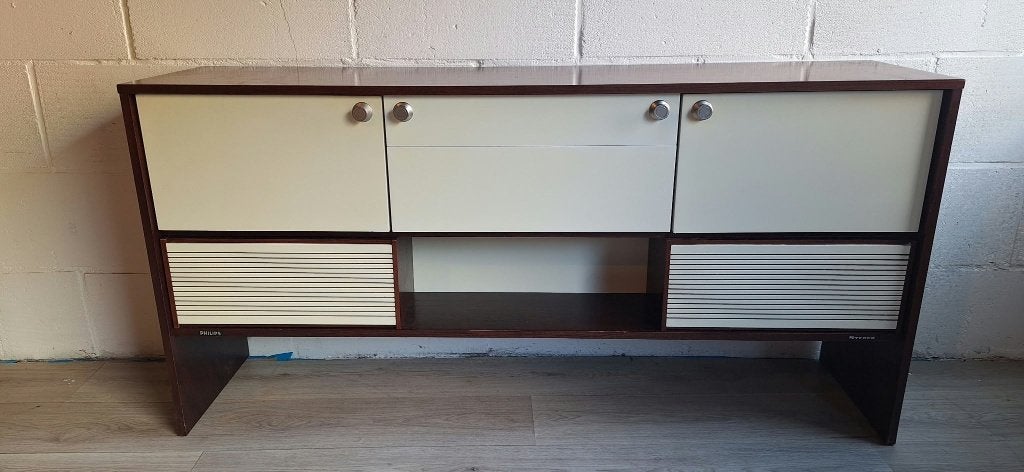 Vintage / Retro Philips Stereo Dressoir jaren 70, Ophalen, Huis en Inrichting