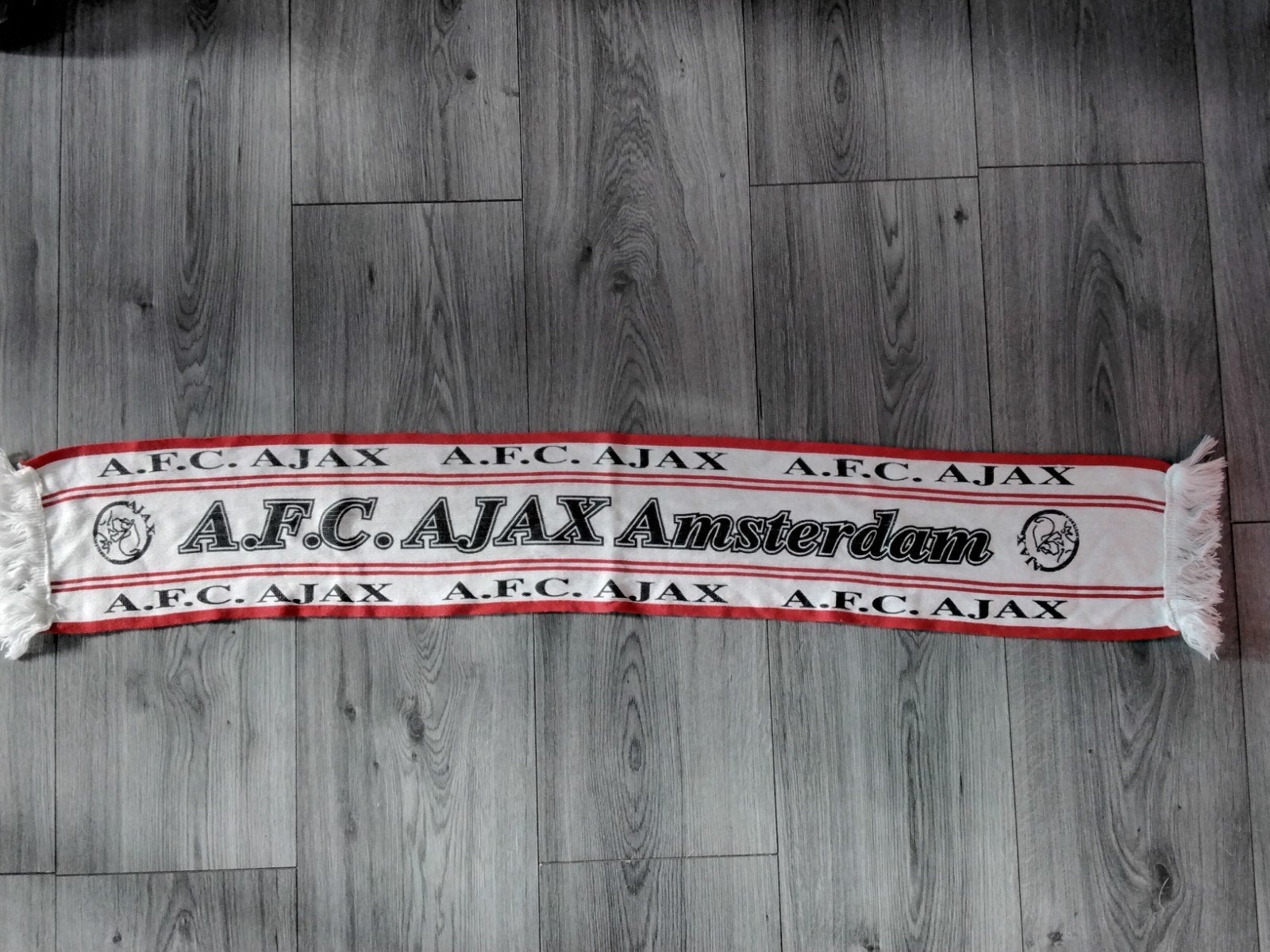 Oude ajax sjaal, Verzamelen, Ophalen of Verzenden, Zo goed als nieuw, Ajax, Vaantje of Sjaal