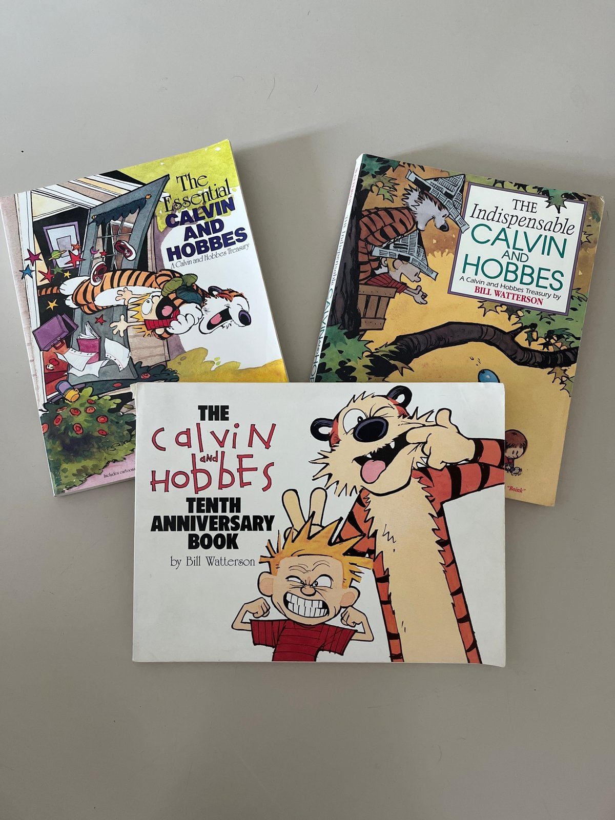 Calvin and Hobbes Collectie: 3 Boeken, Meerdere stripboeken, Ophalen of Verzenden, Gelezen