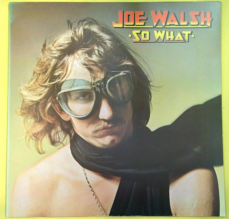 JOE WALSH - So What 1975 reissue LP, Ophalen of Verzenden, Zo goed als nieuw, 12 inch