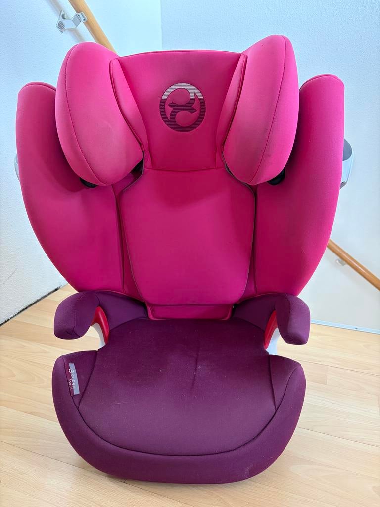 Cybex Gold autostoel 15-36 kg - Roze/Paars, 15 t/m 36 kg, Zijbescherming, Ophalen, Overige merken