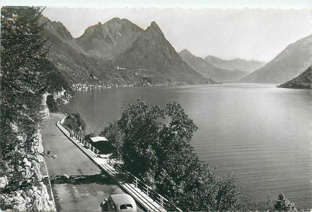 701-455-005 Lago di Lugano, Verzenden, Voor 1920, Overig Europa