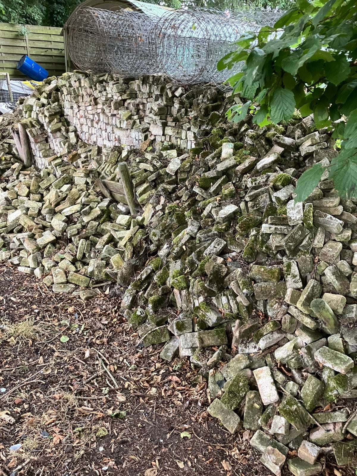 Ijzelsteentjes, Doe-het-zelf en Verbouw, Metselstenen, Ophalen, Gebruikt