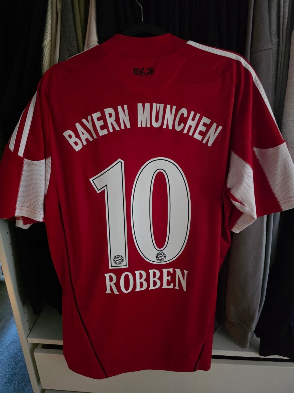 Bayern München Robben Thuisshirt 2010-2011, Jj, Maat 48/50 (M), Ophalen of Verzenden, Adidas