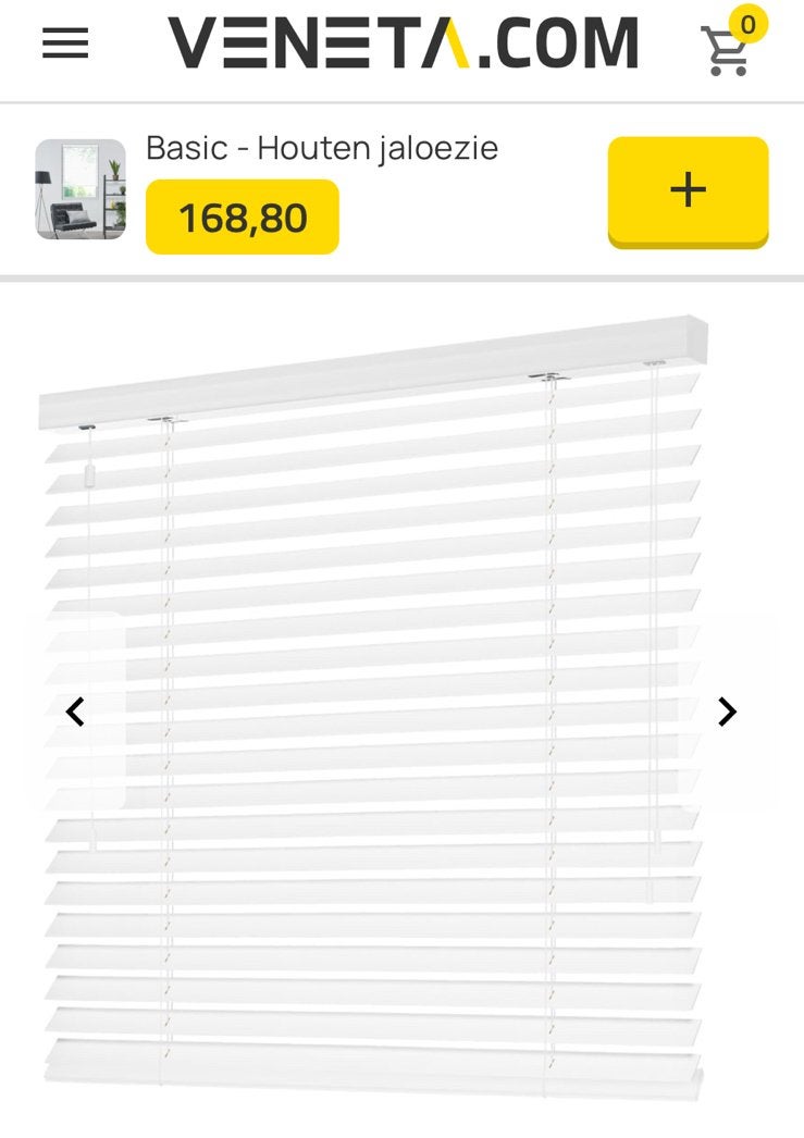 Jaloezieën, Ophalen, 100 tot 150 cm, Wit, Nieuw