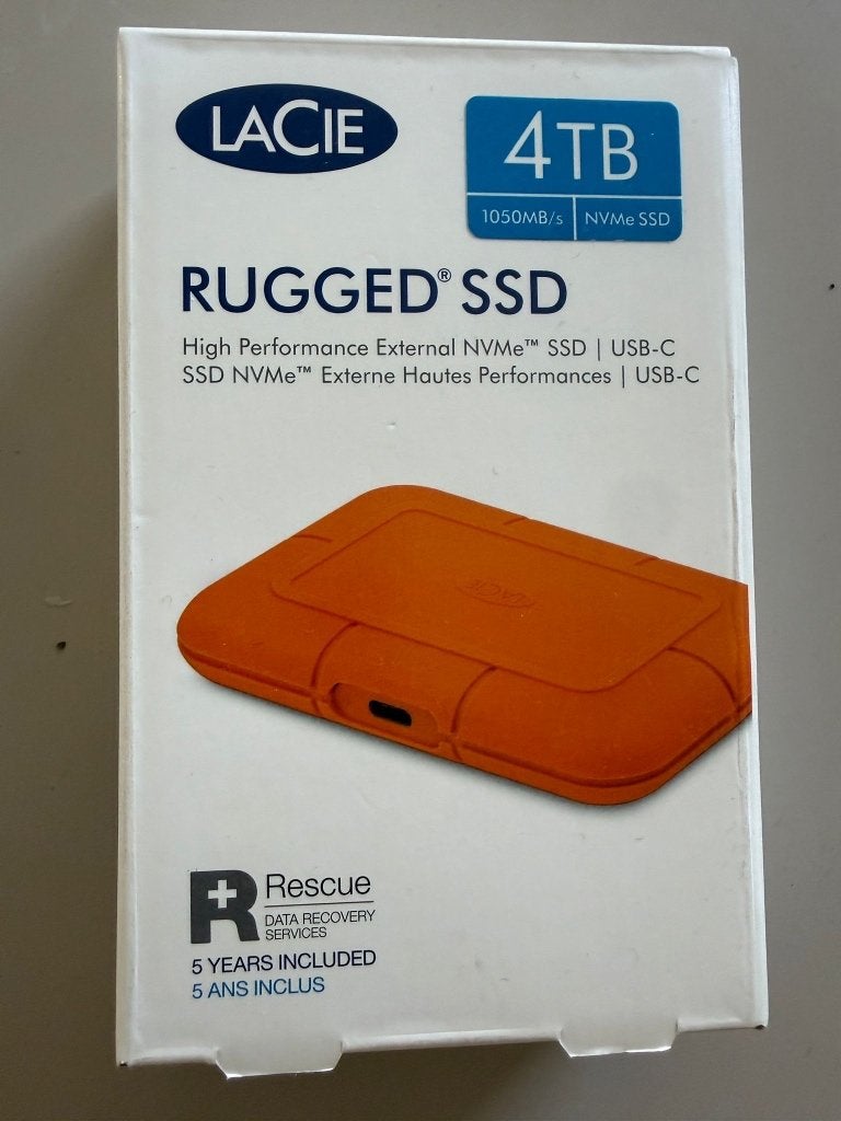 LaCie rugged SSD 4 TB, Computers en Software, Harde schijven, LaCie, SSD, Nieuw, Ophalen of Verzenden