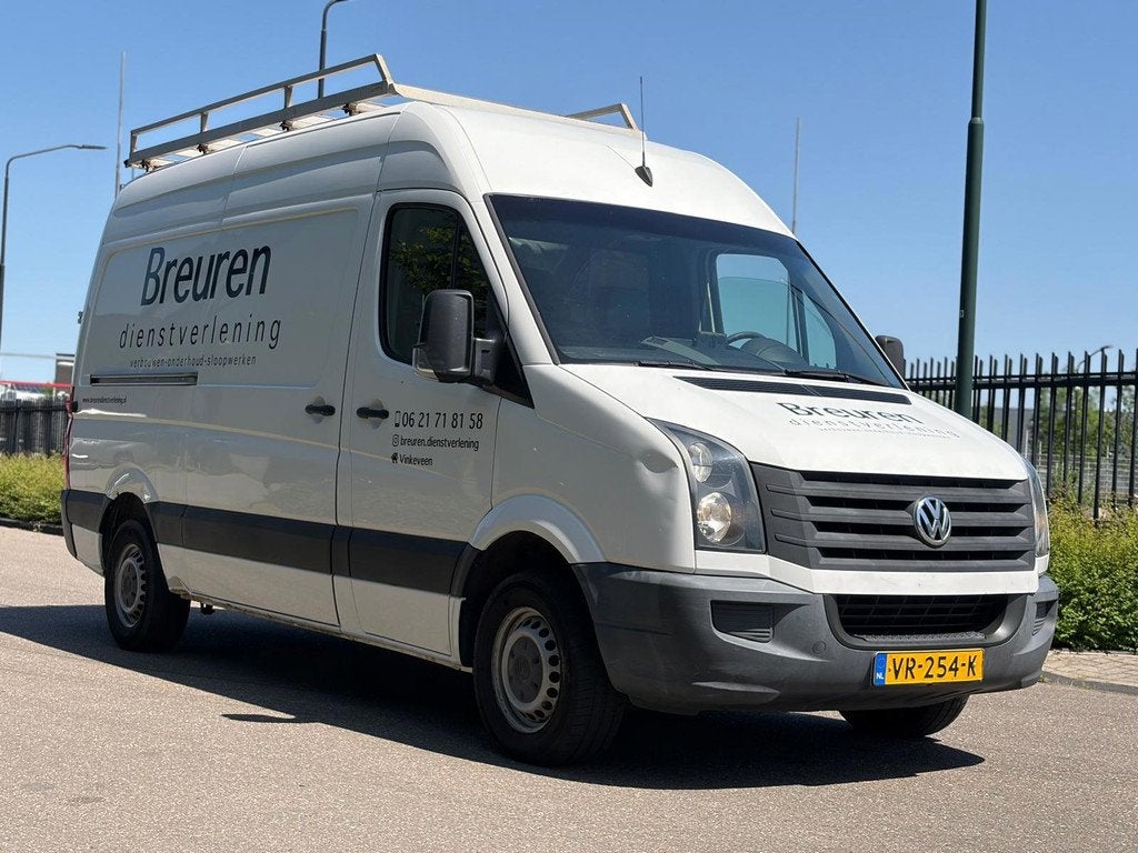 Volkswagen Crafter 35 2.0 TDI L2H2 BM Export, Auto's, Bestelauto's, Euro 5, Gebruikt, 4 cilinders, Wit