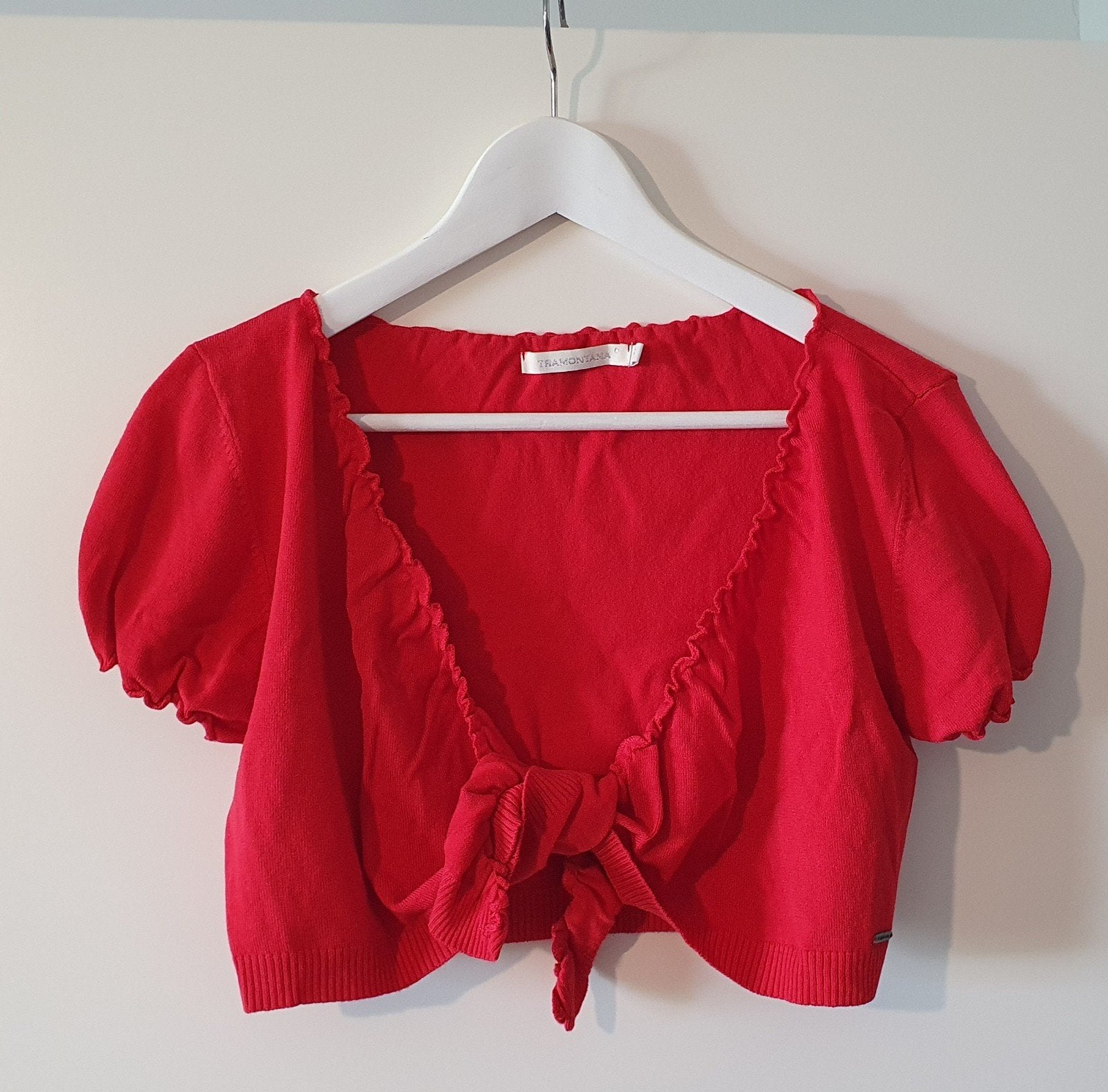 Tramontana bolero vestje rood maat S ongedragen, Ophalen of Verzenden, Nieuw, Maat 38/40 (M), Rood
