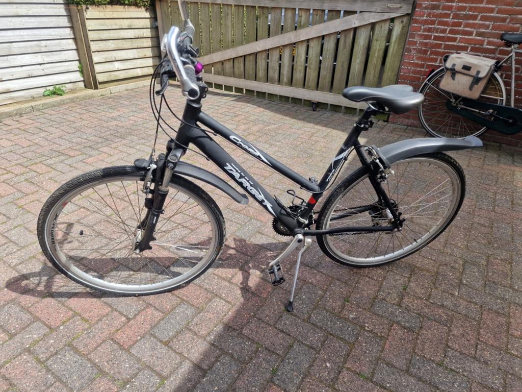 Target Cross Road fiets met Shimano versnellingen, Ophalen