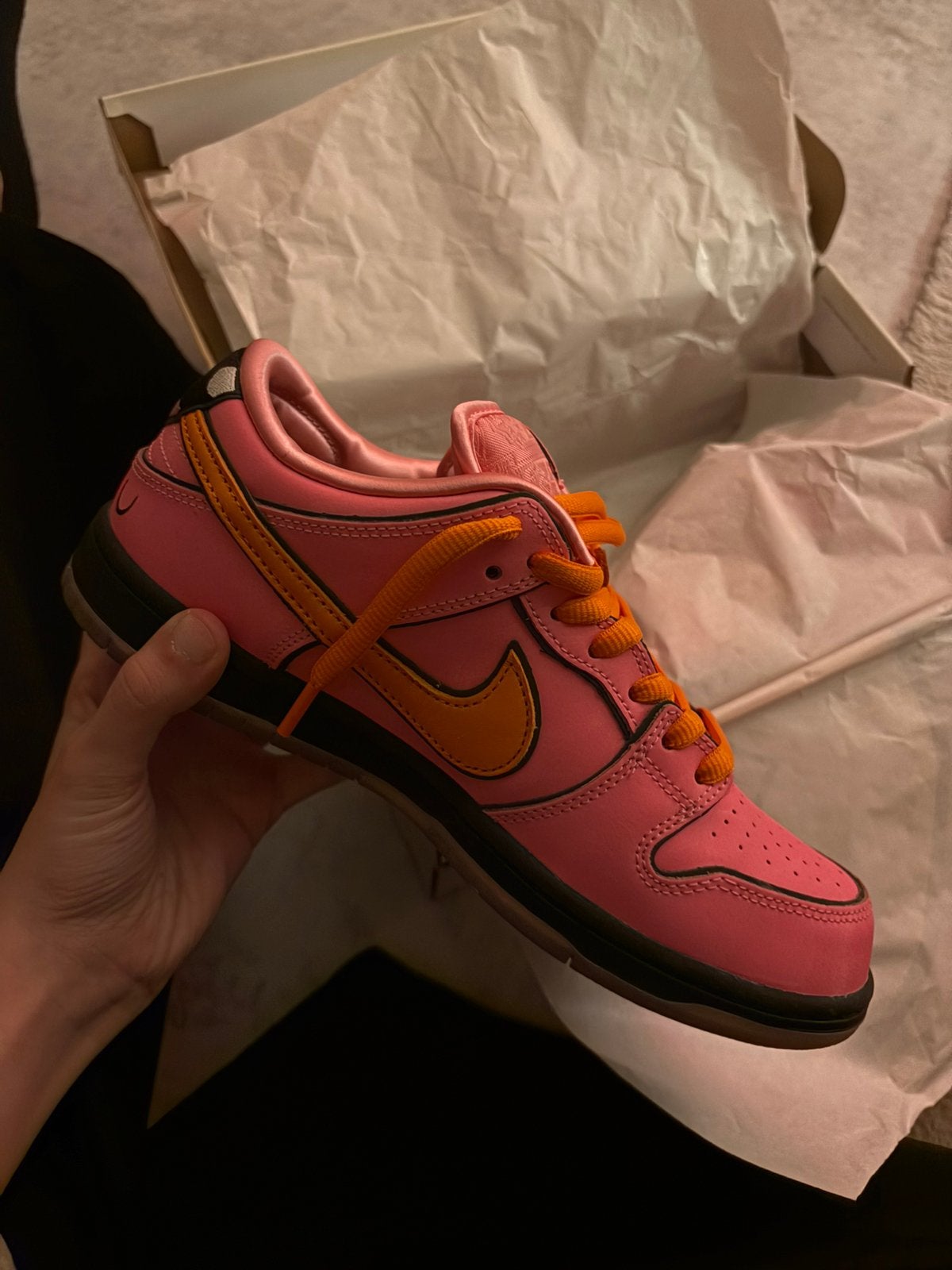Nike SB Dunk Low X Powerpuff Girls, Ophalen of Verzenden, Zo goed als nieuw, Overige kleuren