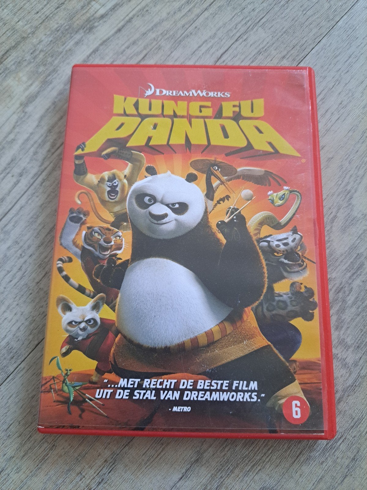 Kung Fu Panda DVD - Animatie film voor het hele gezin, Ophalen of Verzenden