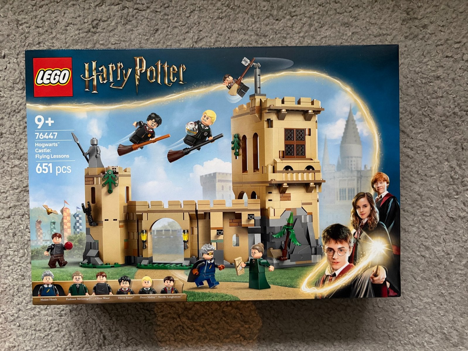 Lego Harry Potter Zweinstein: Vliegles (76447), Lego, Denemarken, Ophalen of Verzenden, Inclusief doos
