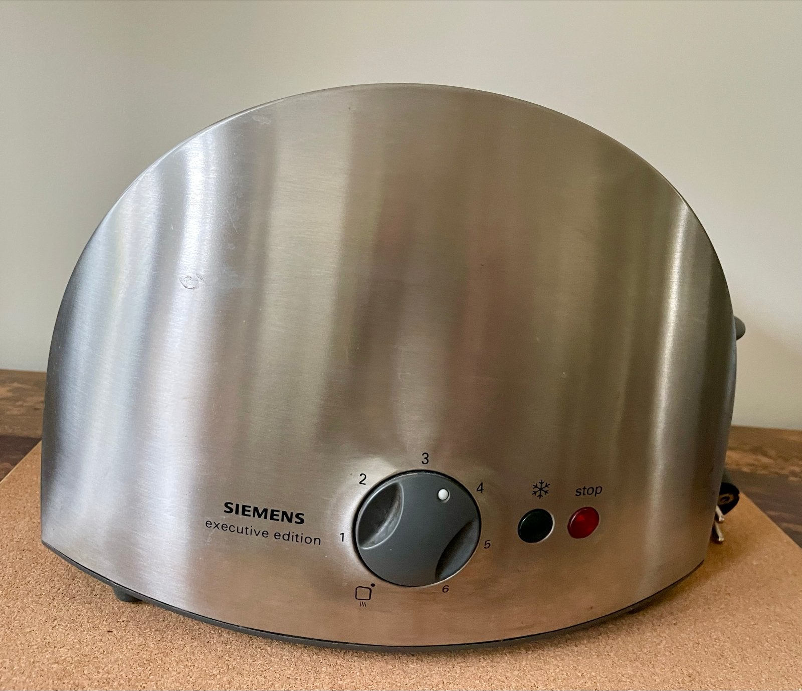 Siemens Executive Edition Broodrooster - Zilver, Witgoed en Apparatuur, Ophalen of Verzenden, Zo goed als nieuw, Meer dan 8 standen