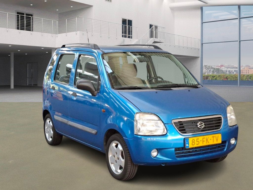 Suzuki Wagon R+ 1.3 First Edition Nieuwe APK, Auto's, Voorwielaandrijving, Gebruikt, 31 €/maand, 4 cilinders