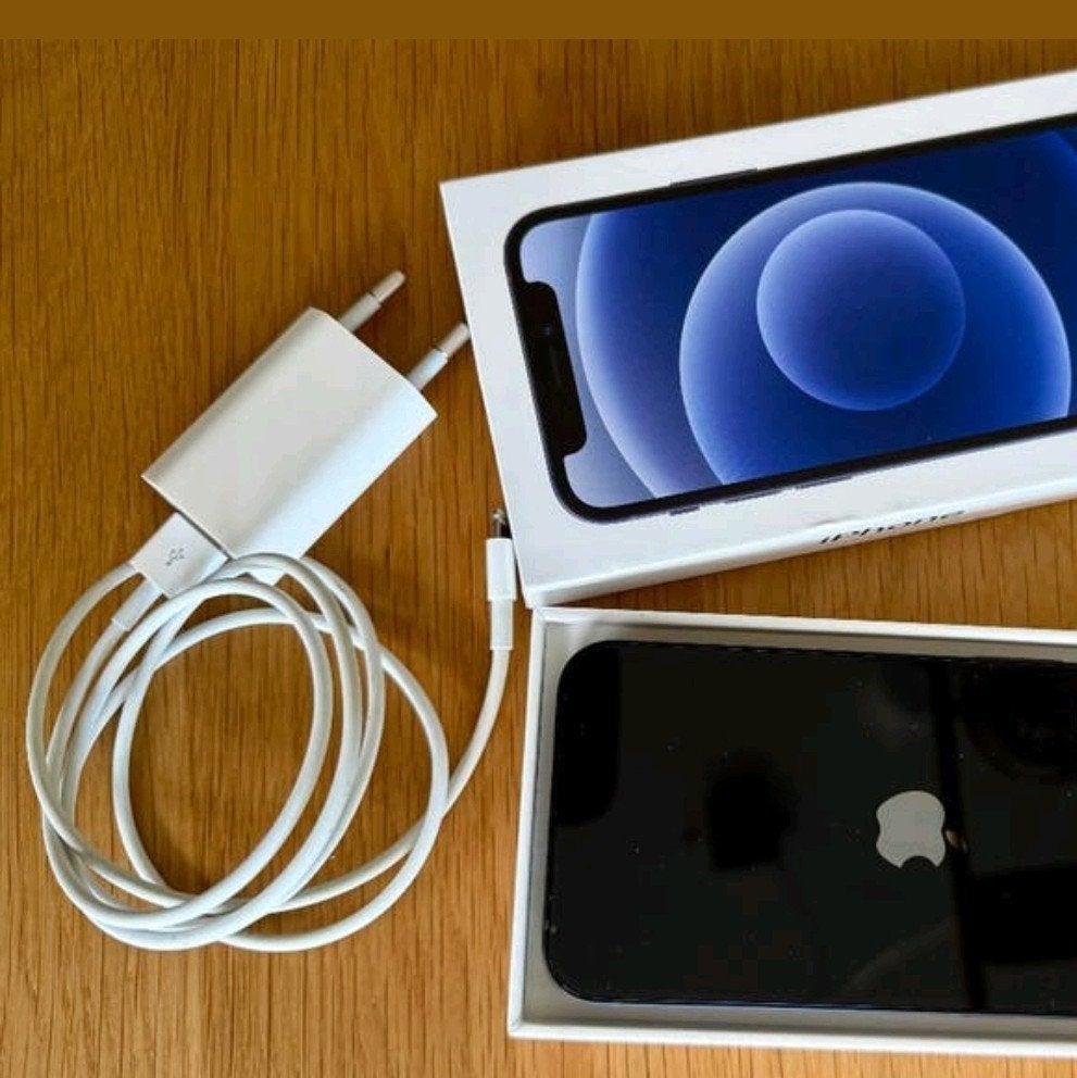 iPhone 12 mini 64GB zwart - Zo goed als nieuw, Telecommunicatie, Mobiele telefoons | Apple iPhone, Ophalen of Verzenden, Zo goed als nieuw