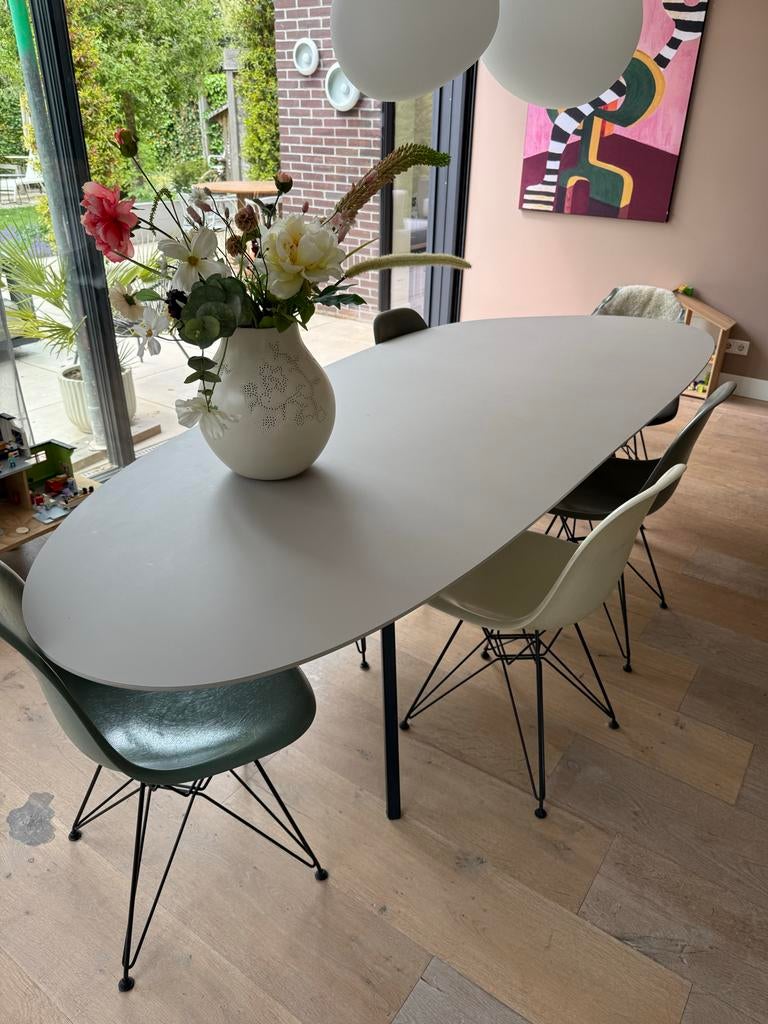 Studio Henk eettafel 260x100 Fenix blad organische vorm, Huis en Inrichting, Ophalen, Overige materialen, 100 tot 150 cm, 200 cm of meer
