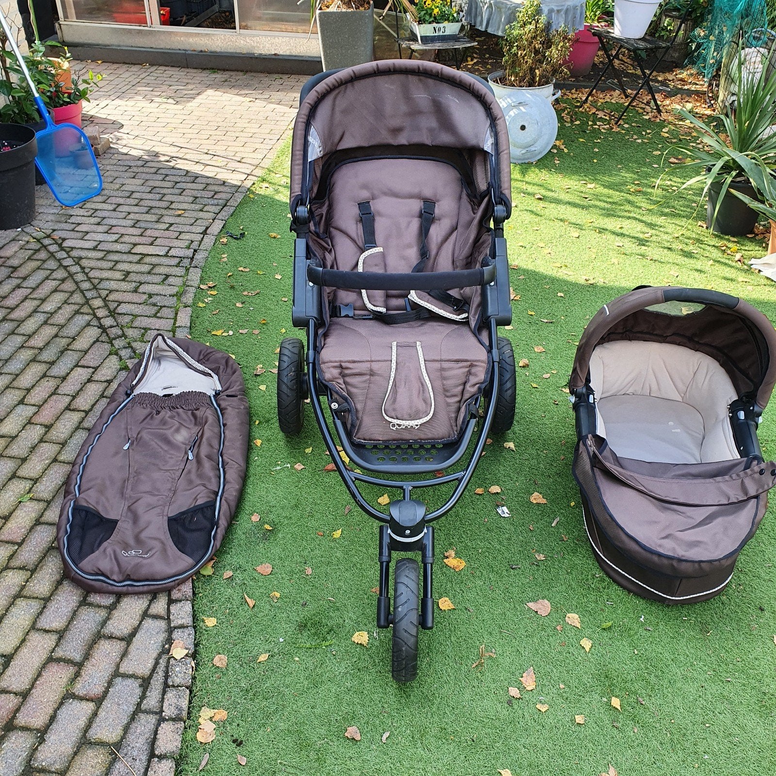 Quinny Speedi kinderwagen, Kinderen en Baby's, Ophalen, Combiwagen, Quinny, Luchtbanden