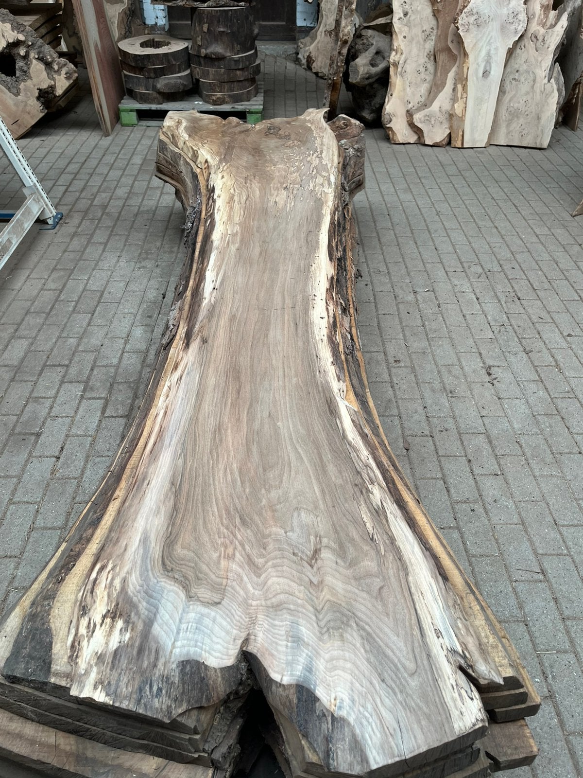 Unieke walnoten bar bladen wandplanken ruw of geschuurd, Ophalen, Nieuw, 50 tot 100 cm, Minder dan 100 cm