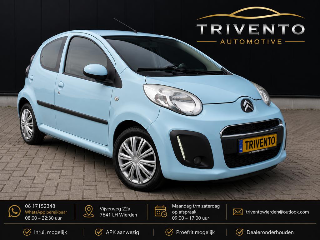 Citroën C1 1.0i 68PK 5D AMBIENTE/AIRCO/ NW KOPPELING, Voorwielaandrijving, Stof, C1, Bedrijf