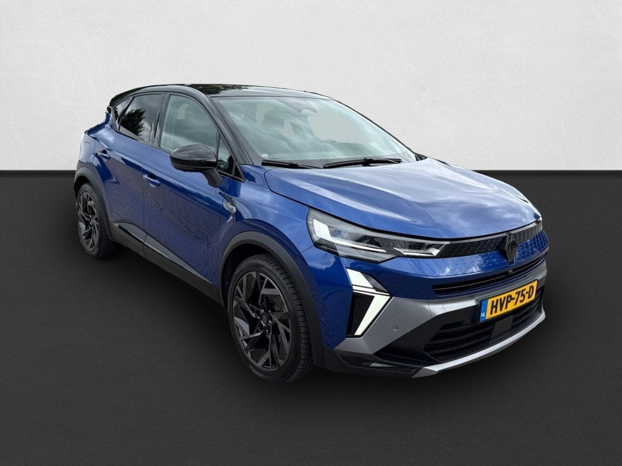 Renault Captur 1.6 E-Tech full hybrid 145 esprit Alpine 360, Auto's, Gebruikt, 4 cilinders, Blauw, Hybride Elektrisch/Benzine
