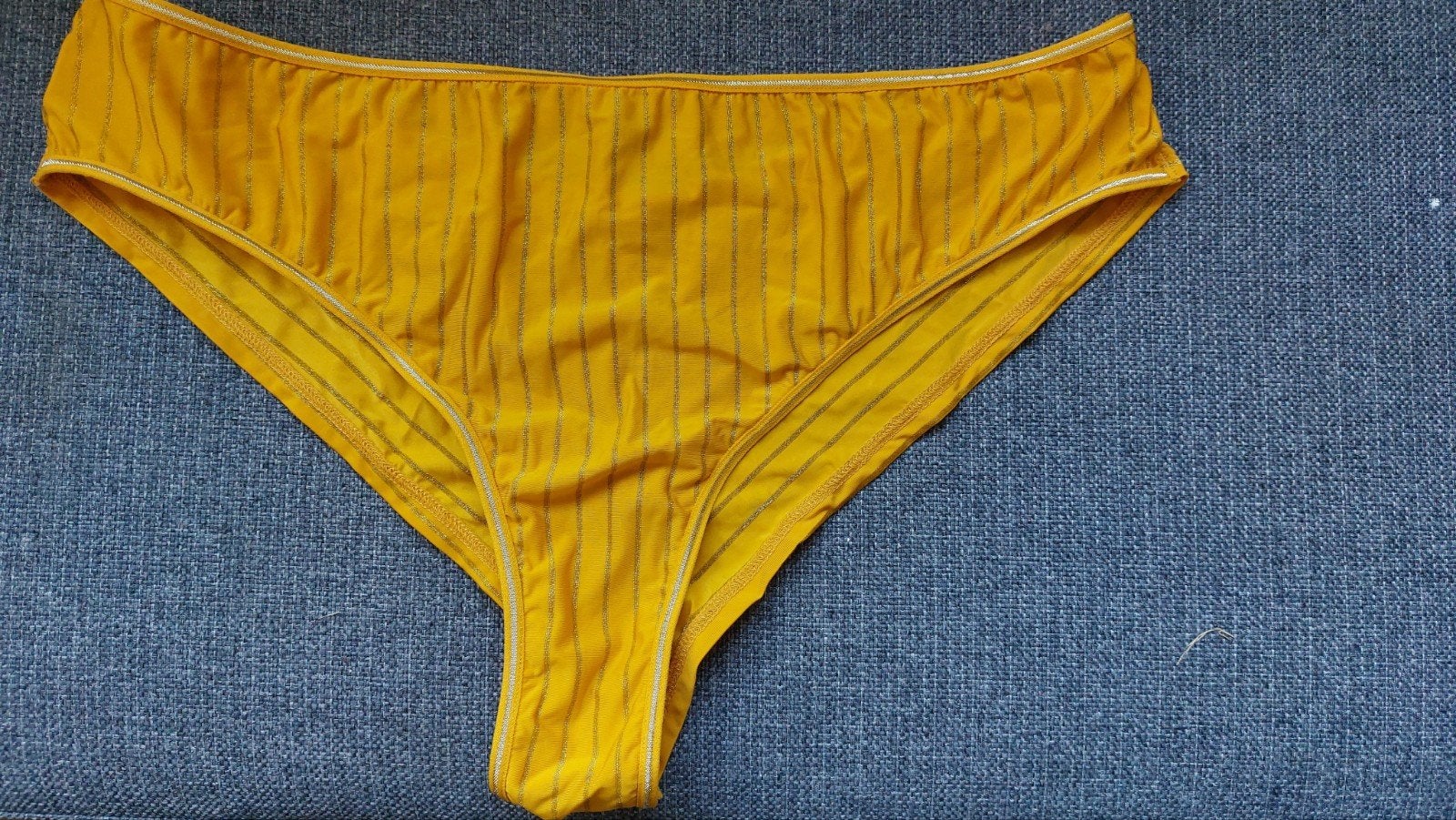 Gloria Marlies Dekkers XL - Gele slip met gouden strepen, Marlies Dekkers, Verzenden, Geel, Slip