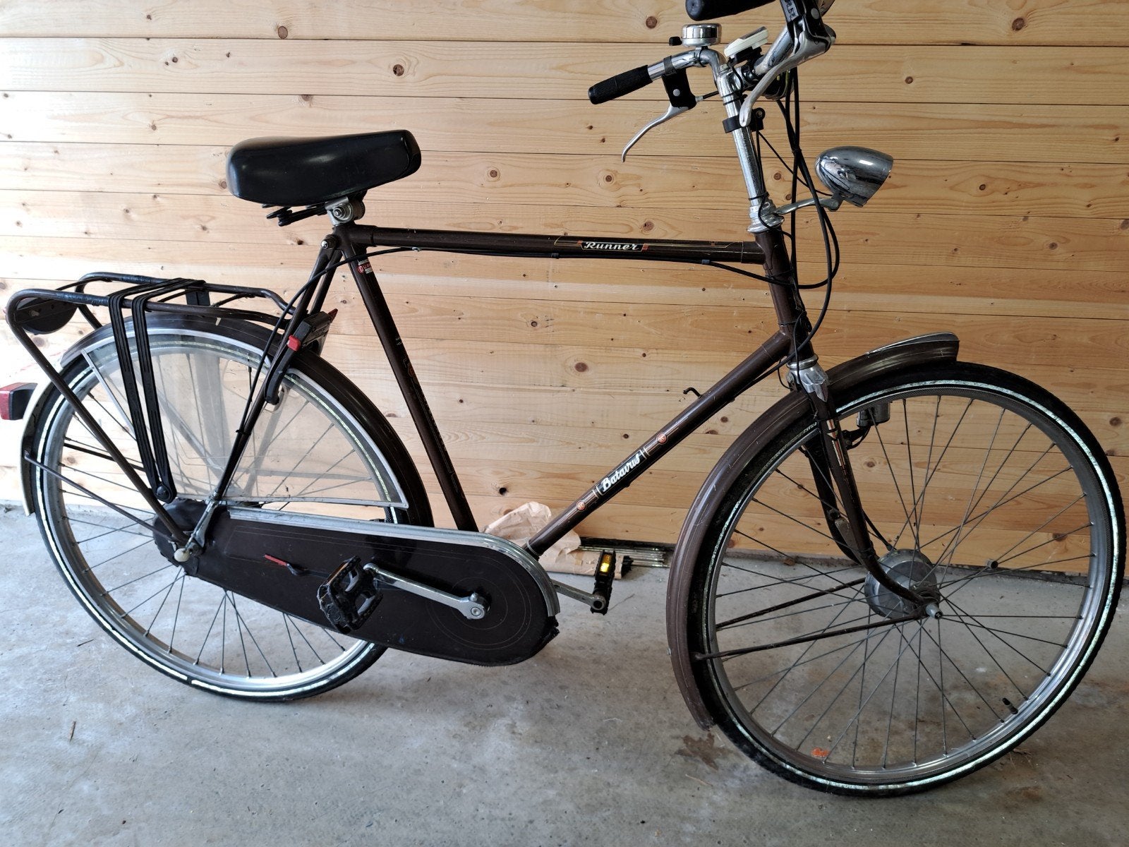 Herenfiets bruin. Batavus runner, 59 cm of meer, Ophalen