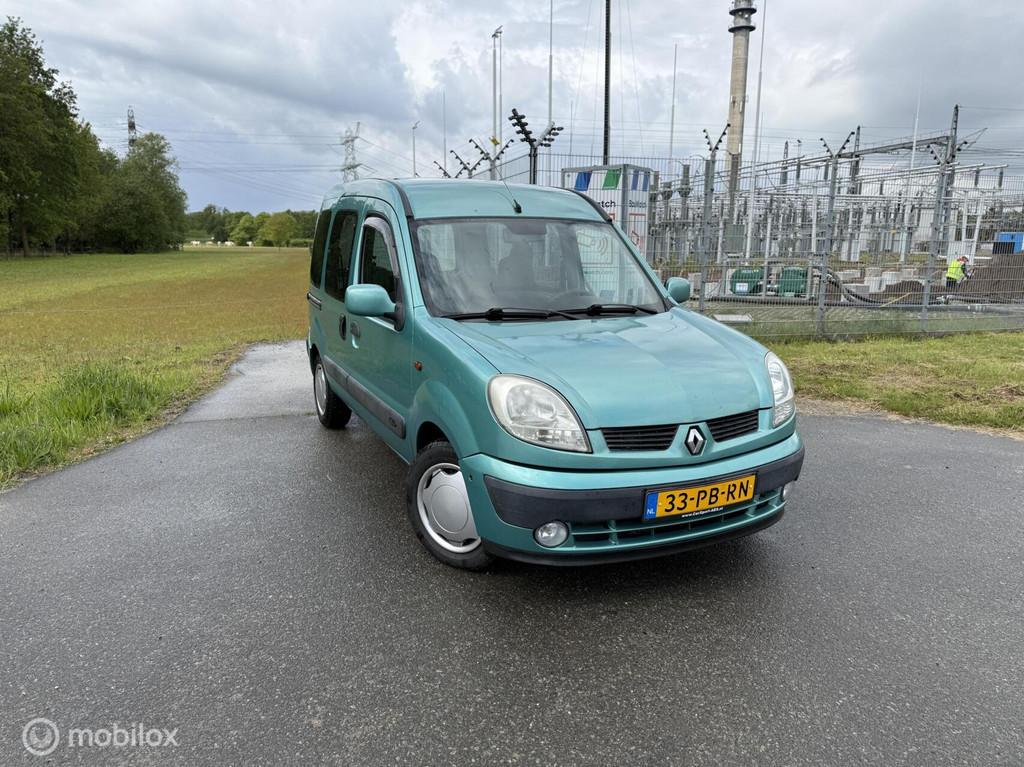 Renault Kangoo combi 1.6-16V Privilège, Gebruikt, 1095 kg, 49 €/maand, Origineel Nederlands