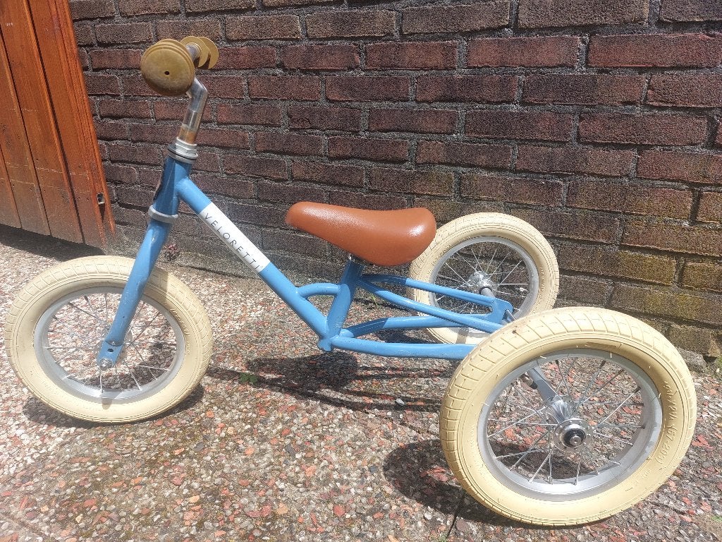 Veloretti driewielfiets / loopfiets – stoer en stabiel, Ophalen, Zo goed als nieuw, Veloretti, Verstelbare zitting