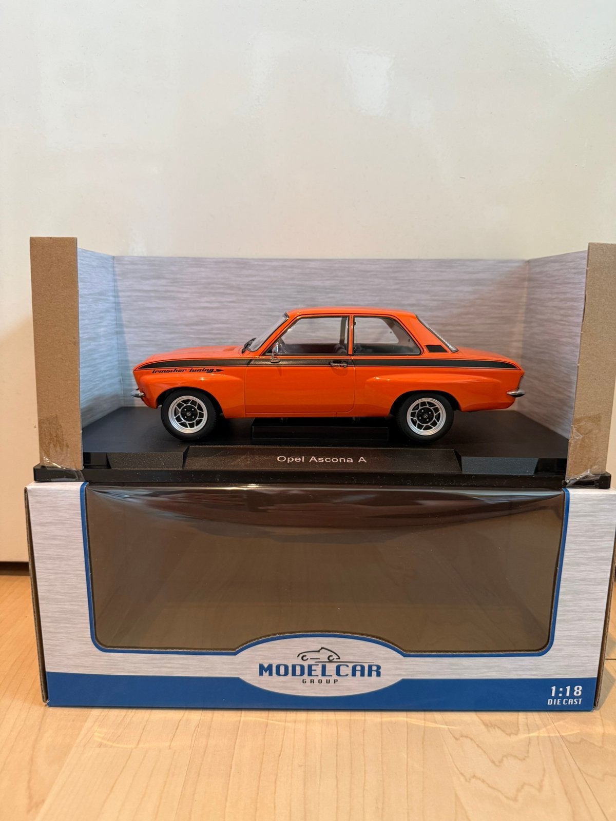 Opel Ascona A, Hobby en Vrije tijd, Modelauto's | 1:18, Ophalen of Verzenden, Nieuw, Auto
