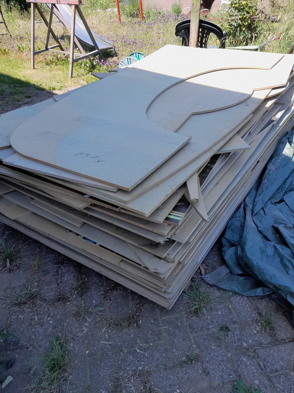 MDF Platen 12mm - Diverse Maten (7th Sunday 2025), Ophalen, Gebruikt, Minder dan 25 mm, Plank