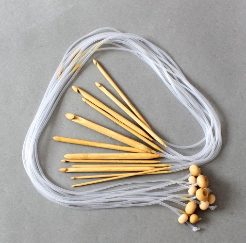 12 Tunische Haaknaalden Set / Tunisch Haken Haaknaald 120cm, Hobby en Vrije tijd, Breien en Haken, Verzenden, Nieuw, Haken, Naald
