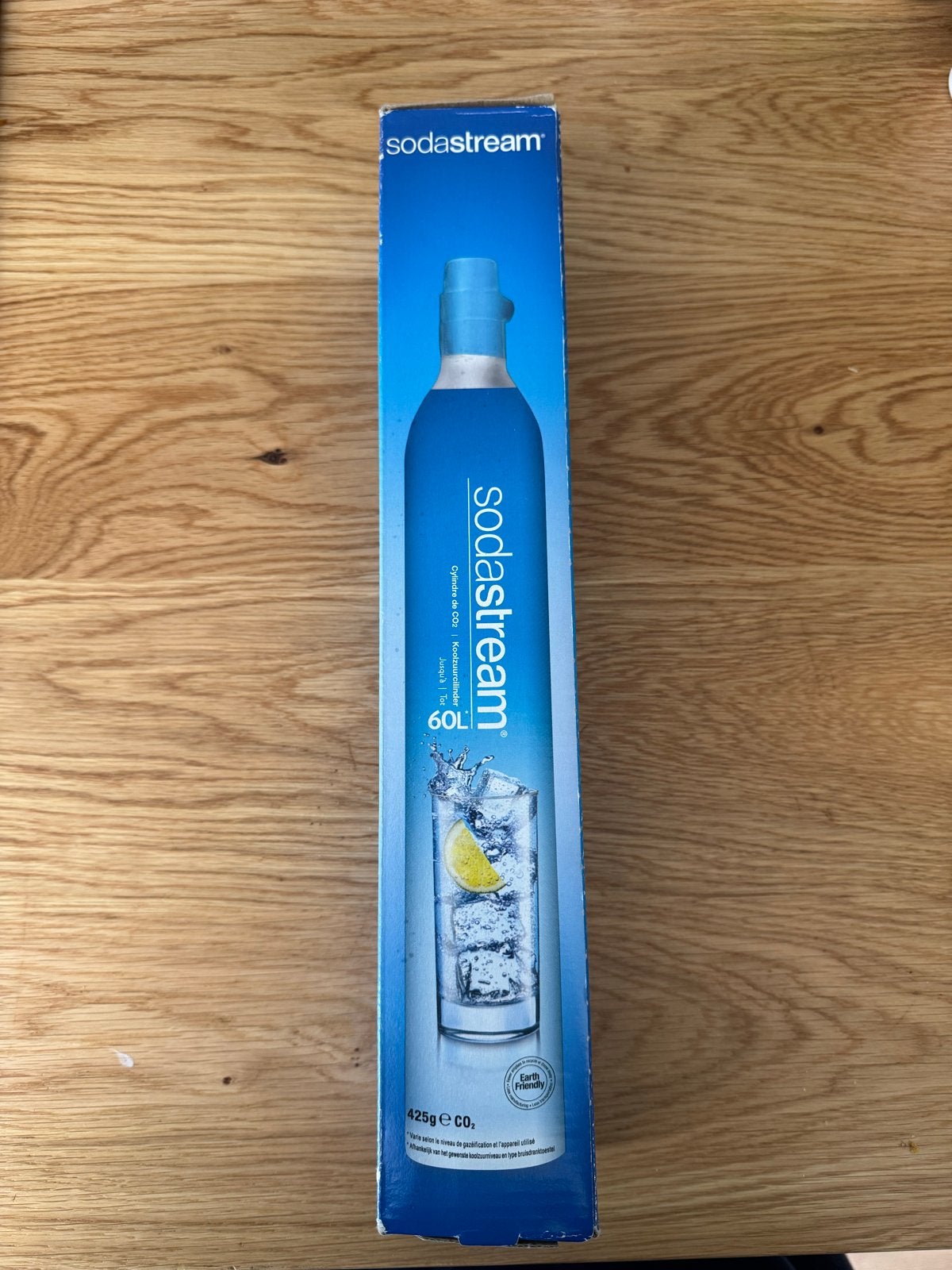 Nieuwe SodaStream CO2 cilinder 60L - Ongeopend, Ophalen of Verzenden, Nieuw